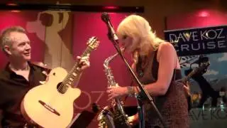Peter White Mindi Abair Whose That Lady Live at the Spaghettini Dave koz 2013 Cruise Party
