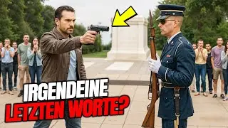 Gesuchter Fl&uuml;chtiger zog eine Waffe gegen Grabw&auml;chter &mdash; das, was dann passierte, schockierte alle