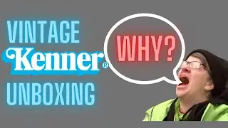 ANOTHER VINTAGE 1980s KENNER TOY UNBOXING - TRIGGER WARNING - A VINTAGE TOY GETS OPENED