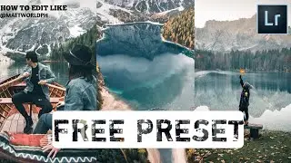 Edit like mattworldph on Lightroom| free mattworldph dng preset #freedng