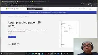 How to download pleading paper template for writing court documents