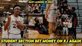 STUDENT SECTION BET ON KJ AGAIN🤣