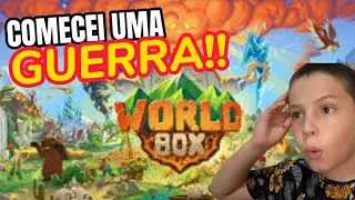 COMECEI UMA GUERRA NO WORLDBOX!!!😱