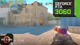CS2 : RTX 3060 12GB + Ryzen 7500F
