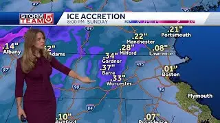 Video: Storm Tonight Brings Snow, Sleet, Ice And Rain Through Sunday