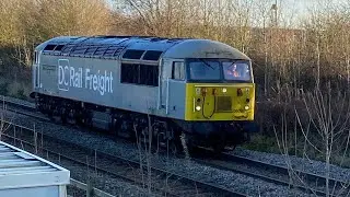 56091 passing Helpston Crossing.