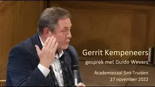 Gerrit Kempeneers in gesprek met Guido Wevers bij Haspengouwse Zondaggasten
