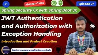 Jwt Authentication with Spring Boot | Spring Security jwt Authentication | Spring Security Series #7