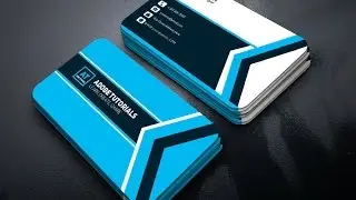 Clean | Business Card Design | Adobe illustrator Tutorials