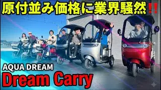 アクアドリームの電動３輪ミニカーDreamCarryは爆速でコスパ最強！@motolab104 