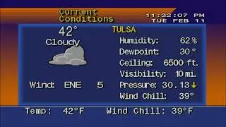 Oklahoma Statewide Emergency Alert System Test EAS Required Monthly Test RMT KFAQ-AM Tulsa, OK