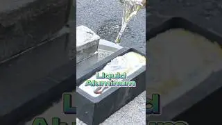 Pouring Molten Aluminum