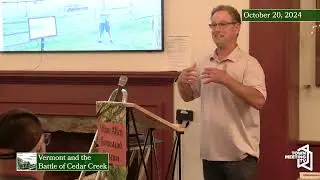 Vermont and the Battle of Cedar Creek (Free Monthly Lecture)