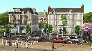 Little London | British Townhouses - The Sims 4 Speedbuild | NO CC #LittleTravels