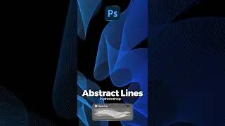 Adobe Photoshop Tips 2025 | Abstract Lines in Photoshop #learncreative