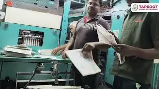 Inside Vijayavani Press | Student Industrial Visit