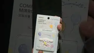 Unboxing Mirror | Folding Mirror | 3D Pattern Mini Makeup Student Girls | Small Gadgets