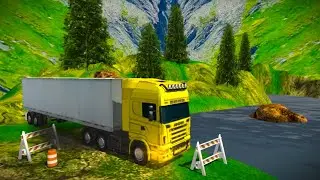 Offroad Cargo Truck Driver Simulator 3D - Real Transport Truck Uphill Driving - Android GamePlay