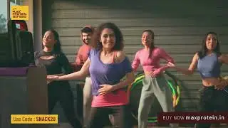 Will Neha finish all her Zumba classes? Grab Max Protein Cookies to Keep You Going !