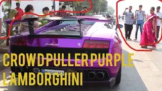 India's only GALLARDO STS (PURPLE LAMBORGHINI) with 911GTS & MUSTANG GT