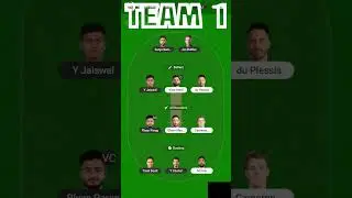 RR VS RCB T20 match Dream 11 and my11circle. Team || #Dream11_team 6 Apr. dream 11 Team