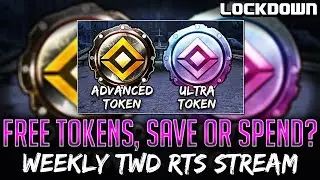 FREE Tokens, Save or Spend? Weekly TWD RTS Stream - Walking Dead: Road to Survival