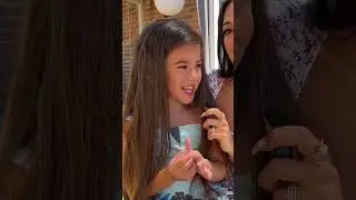 Пятилетняя девочка пытается угадать мой возраст #шорты