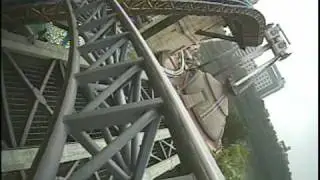 Atlantis Adventure Roller Coaster POV Lotte World S. Korea