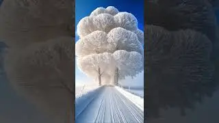 Frozen Beauty &ndash; Snow Covered Trees #snow #nature