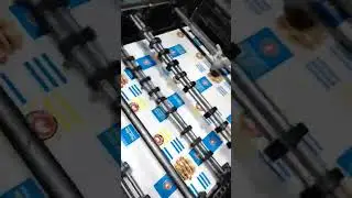 Burger box printing machine.