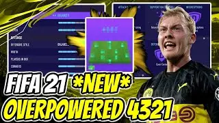 FUT 21 *BROKEN* 4321 CUSTOM TACTICS/INSTRUCTIONS POST PATCH | 4321 EXPLAINED!!