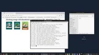 Executing Linux Commands on Localhost installing using a Webpage and 2 backend php files.
