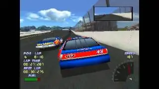 NASCAR 98: Collector's Edition ... (PS1) Gameplay