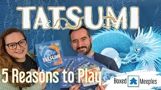 Tatsumi - 5 Reasons to Play this Dragon filled Board Game from Adam's Apple Games