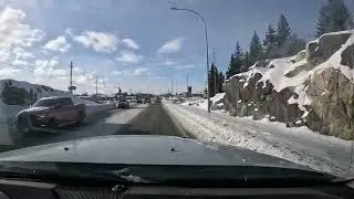 Dryden, Ontario - Trans Canada Highway - stopping for gas / January 2025...boring video edition