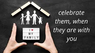 #familytime  Celebrate them, when they are with you #gracetime