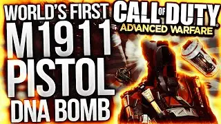 M1911 PISTOL DNA BOMB GAMEPLAY! - WORLDS FIRST M1911 PISTOL DNA BOMB! (COD AW M1911 Pistol Gameplay)