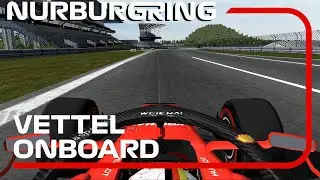 Sebastian Vettel Nurburgring Onboard- F1 Challenge 99-02 (2020 mod by RMT)