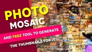 Super easy PHOTO MOSAICs in Affinity Photo with the help of a free tool
