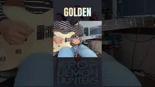 GOLDEN Guitar Cover #Shorts