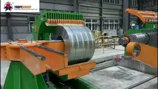 Coil car for automatic slitting coil packaging line