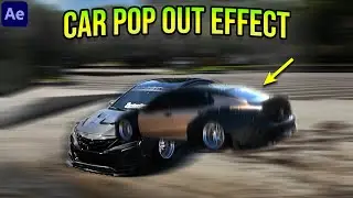 Car Pop Out Effect in After Effects