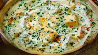 शादियों वाली मेथी मलाई पनीर घर पर आसानी से बनाएं। methi malai paneer recipel methi paneer ki sabjil