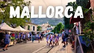 VALLDEMOSSA 🇪🇸 Mallorca [ 4K ] Village Walking Tour, Spain 2024