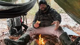 Quail Egg Cooked Over Candle Flame &ndash; Minimalist Cooking in the Woods