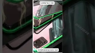 Magnetic Tempered Glass Double Sided Case for Samsung Galaxy S23 S22 Ultra
