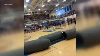 Metro area high school students claims viral fame after sinking halfcourt shot