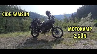 MotoKamp  Cide-Samsun | Lo&ccedil; Vadisi &uuml;zerinden | İstanbul-Samsun Rotamın İkinci G&uuml;n&uuml;.