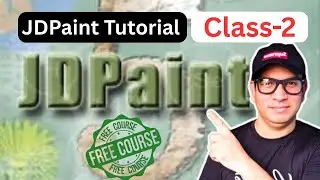 Jdpaint Tutorial Bangla | (Class- 2) Introduction to Vector Tools