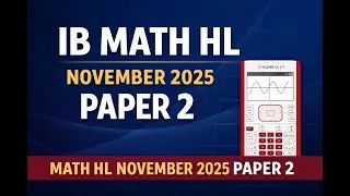 IB Math AA HL-November 2025 Paper 2 Section B Q12 with TI-Nspire solution